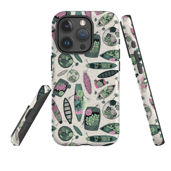 iPhone Tough Case - Floating Markets B By Jade Mosinski