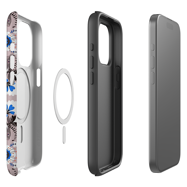 iPhone MagSafe Tough Case -  Flora and Fauna By Mia Underwood
