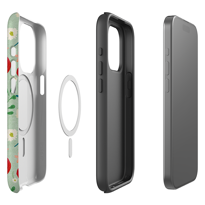 iPhone MagSafe Tough Case - Floral By Katherine Quinn