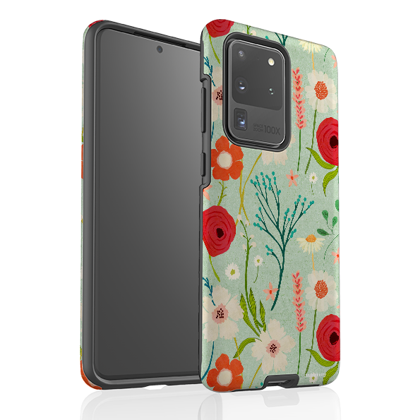 Samsung Tough Case - Floral By Katherine Quinn