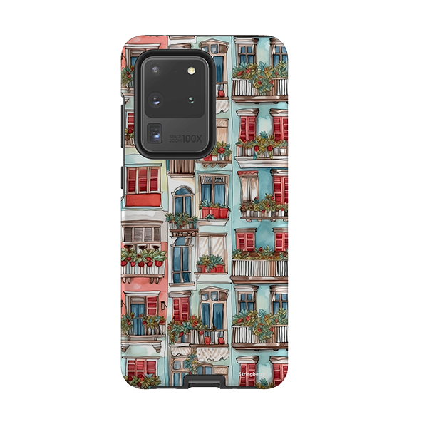 Samsung Tough Case - Floral Balcony