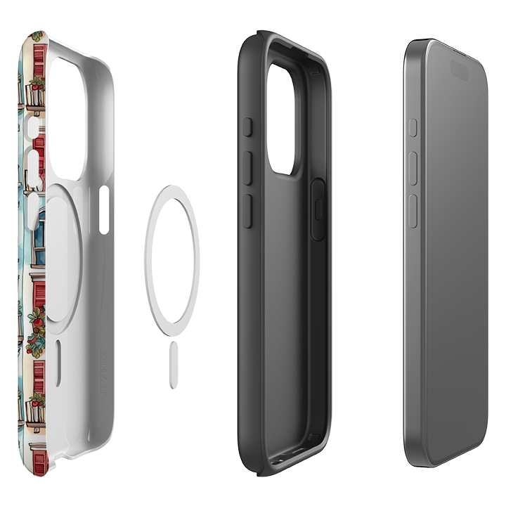 iPhone MagSafe Tough Case - Floral Balcony