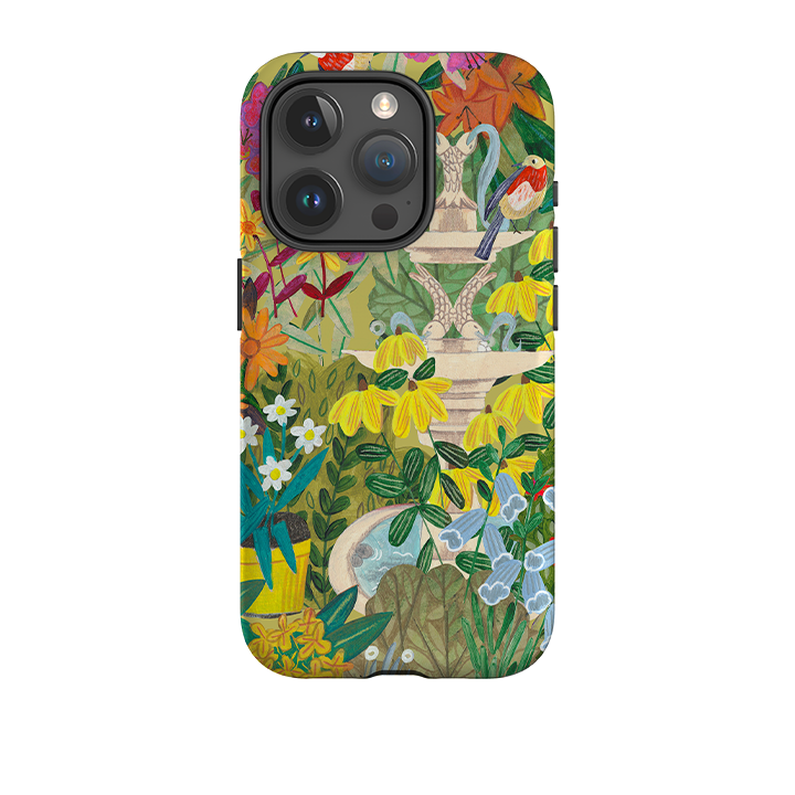 iPhone Tough Case - Floral Garden By Caroline Bonne Muller