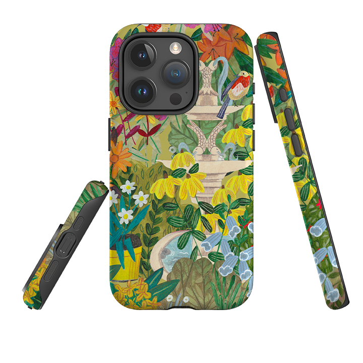 iPhone Tough Case - Floral Garden By Caroline Bonne Muller