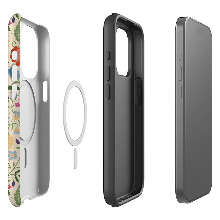 iPhone MagSafe Tough Case -  Floral Garden By Suzy Taylor