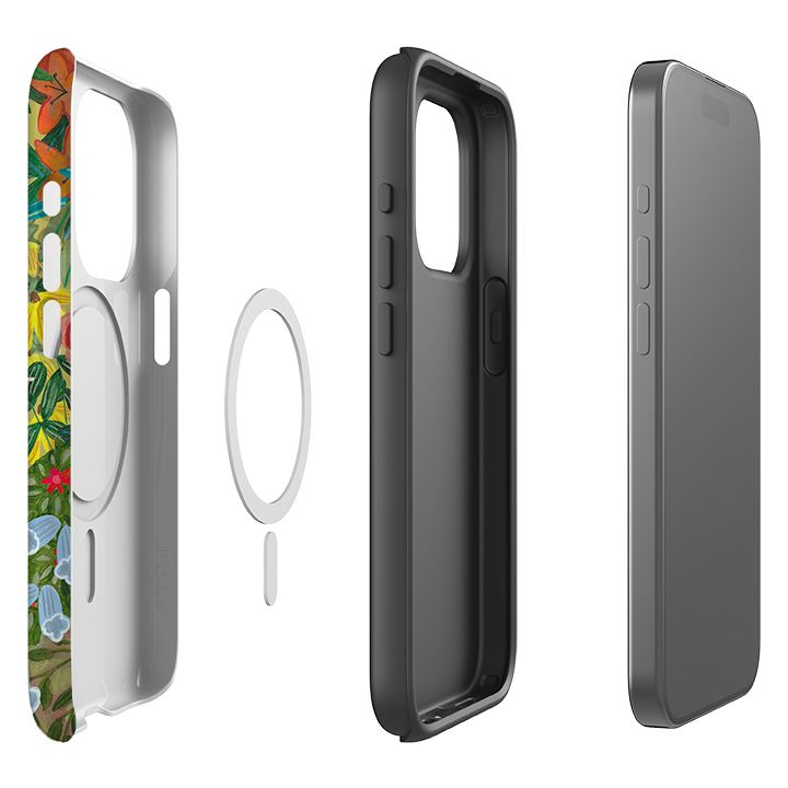 iPhone MagSafe Tough Case -  Floral Garden By Caroline Bonne Muller