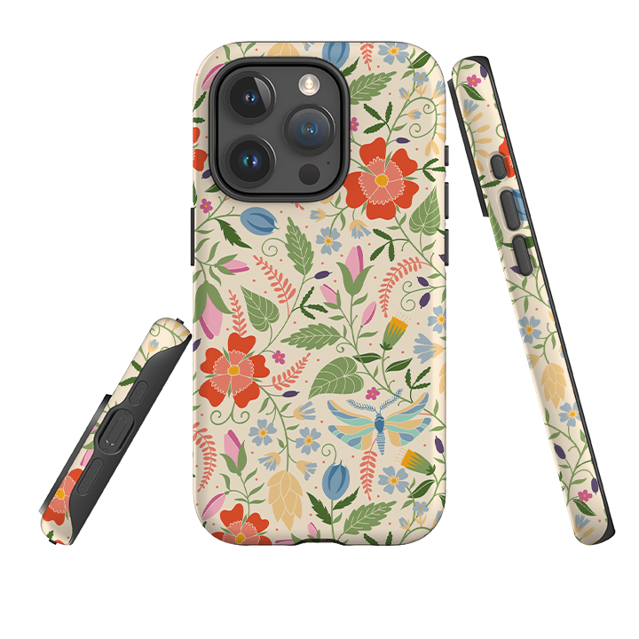 iPhone Tough Case - Floral Garden By Suzy Taylor