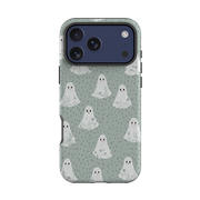 iPhone Tough Case - Floral Ghosts - Dusty Gourd By Katherine Quinn