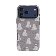 iPhone Tough Case - Floral Ghosts - Mauve By Katherine Quinn