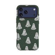 iPhone Tough Case - Floral Ghosts - Pine By Katherine Quinn