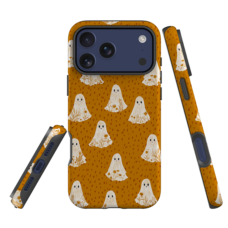 iPhone Tough Case - Floral Ghosts - Spice By Katherine Quinn