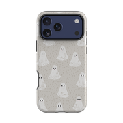 iPhone Tough Case - Floral Ghosts - Stone By Katherine Quinn