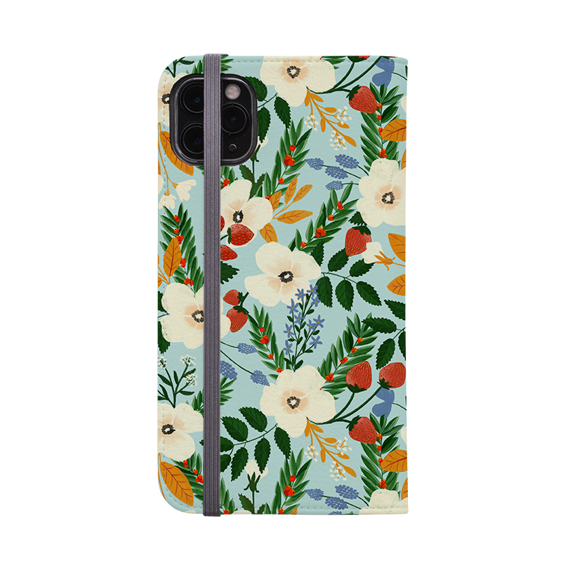 Floral III Wallet Case By Abby Jacobs