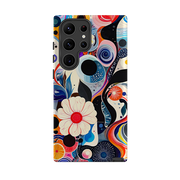 Samsung Tough Case - Floral Marble