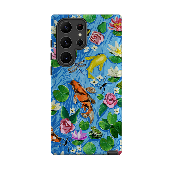 Samsung Tough Case - Floral Pond By Abby Jacobs