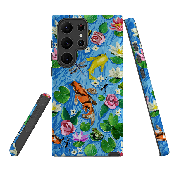 Samsung Tough Case - Floral Pond By Abby Jacobs