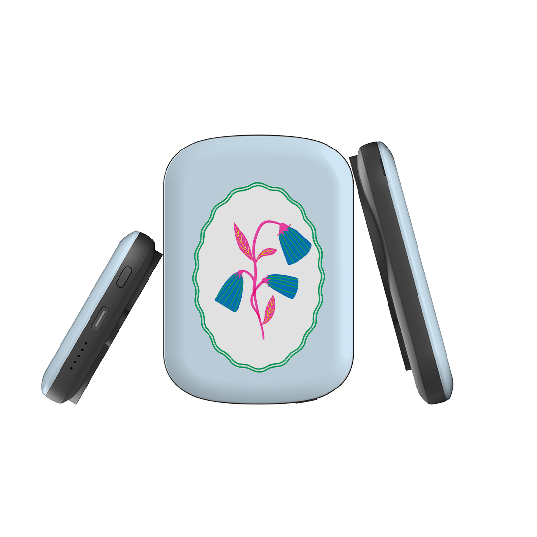 MagSafe Power Bank - Floral Portrait