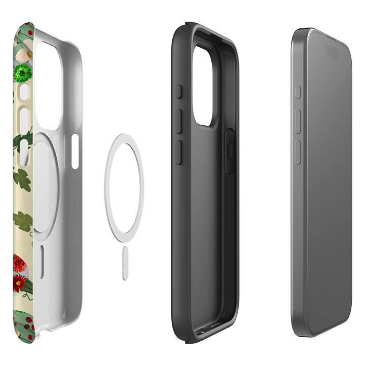 iPhone MagSafe Tough Case - Floral Pumpkins By Abby Jacobs