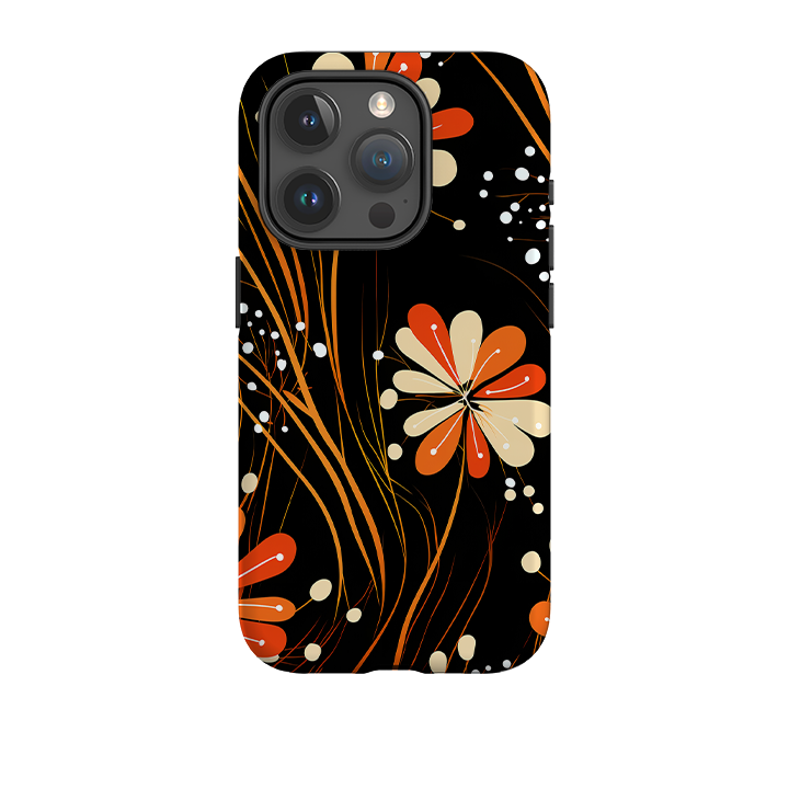 iPhone Tough Case -Floral Stars