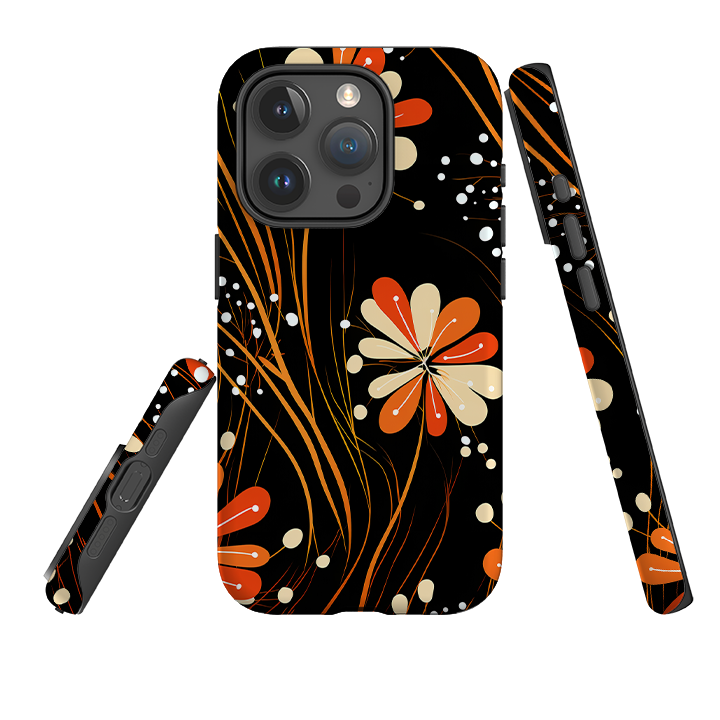 iPhone Tough Case -Floral Stars