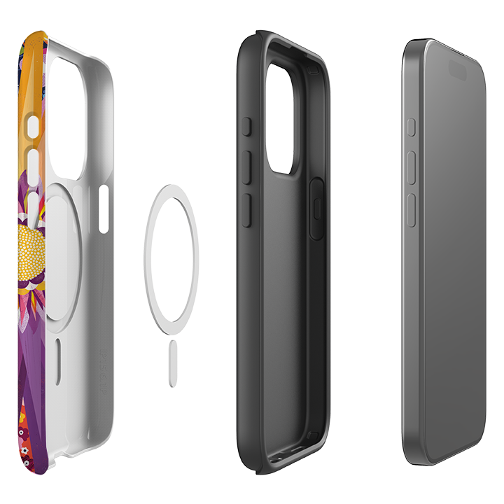 iPhone MagSafe Tough Case - Floral Sunshine II By Ali Brookes