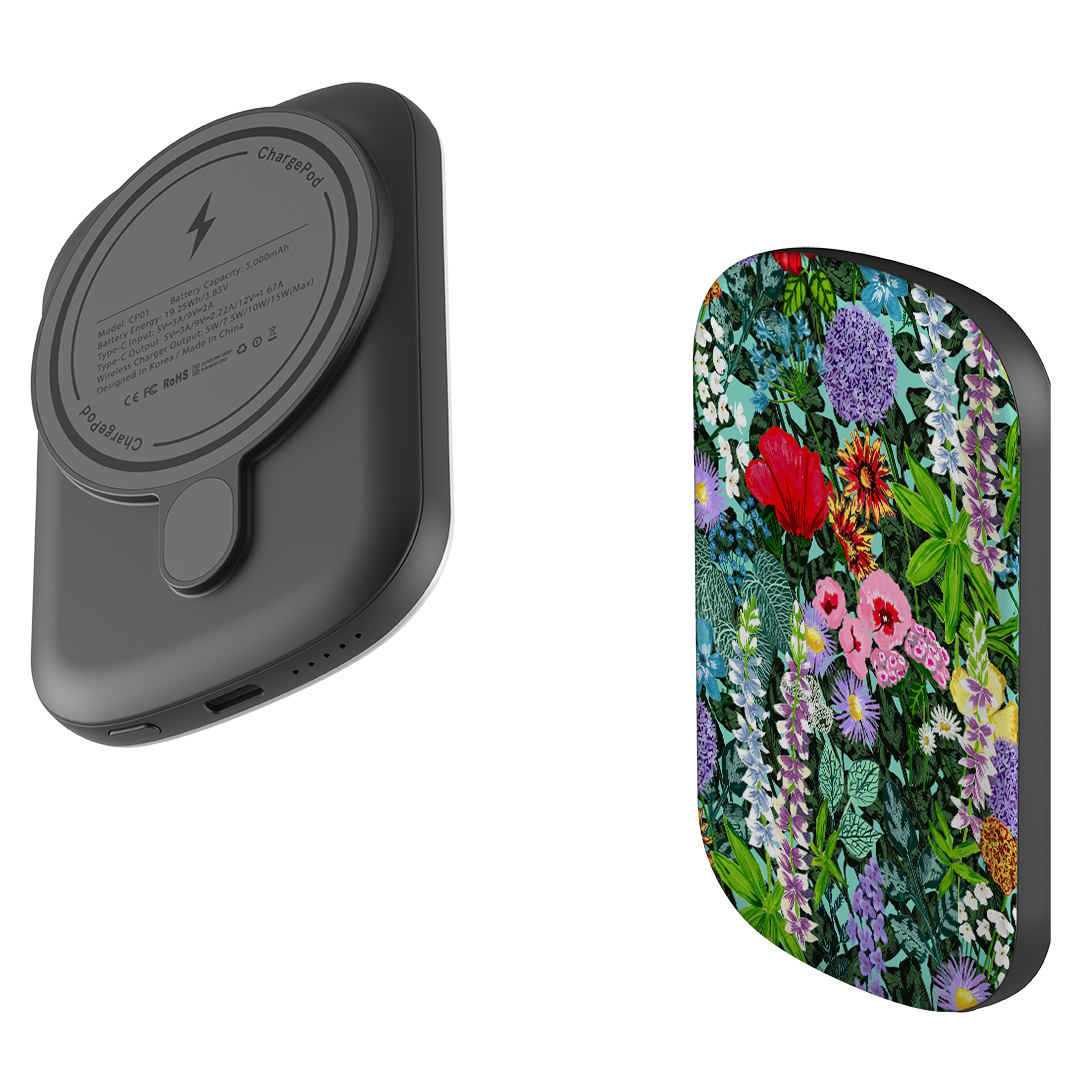 MagSafe Power Bank - Floral I By Abby Jacobs