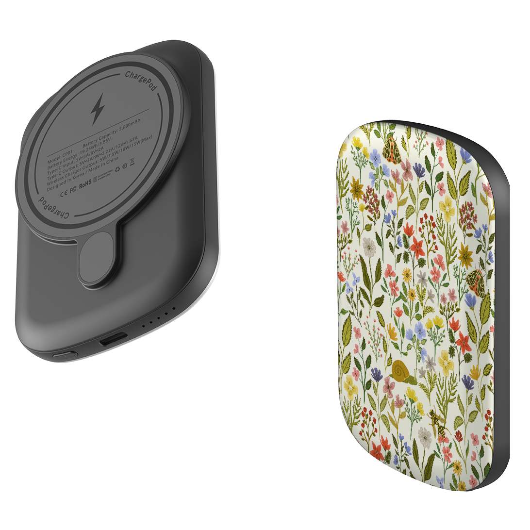 MagSafe Power Bank - Floral II By Abby Jacobs