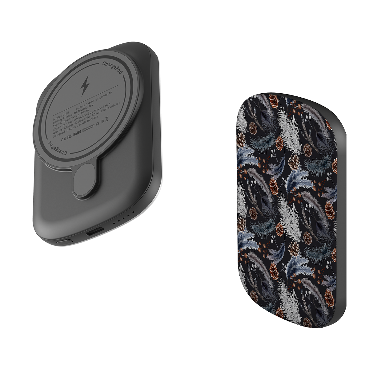 MagSafe Power Bank - Florals For Winter