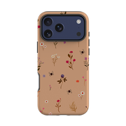 iPhone Tough Case - Florals and Spiders - Cider Clay By Katherine Quinn