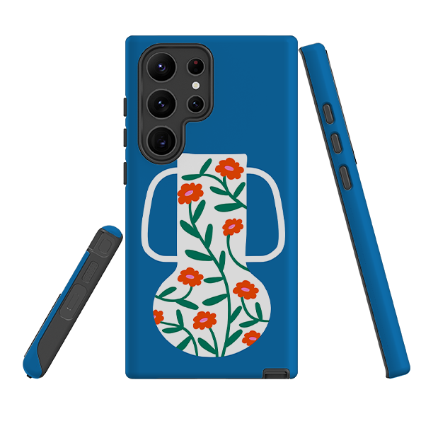 Samsung Tough Case - Floral Vase