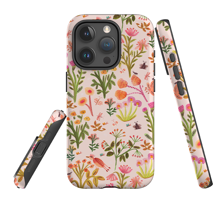 iPhone Tough Case - Florido Garden By Gabriela Larios