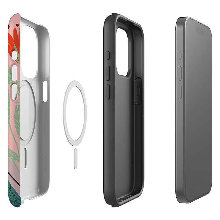 iPhone MagSafe Tough Case - Flower By Lee Foster Wilson