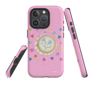 iPhone MagSafe Tough Case -  Flower Buttons Needlework By Catherine Rowe