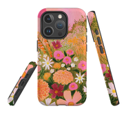 iPhone MagSafe Tough Case - Flower Farm Sunset By Lee Foster Wilson