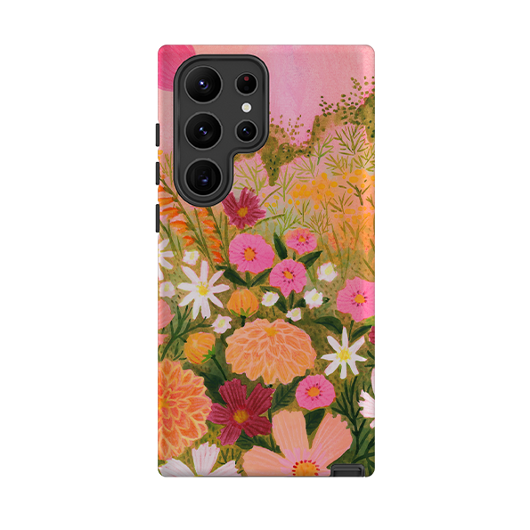 Samsung Tough Case - Flower Farm Sunset By Lee Foster Wilson