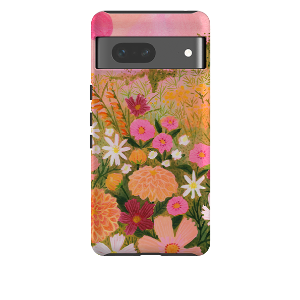 Google Tough Case - Flower Farm Sunset By Lee Foster Wilson