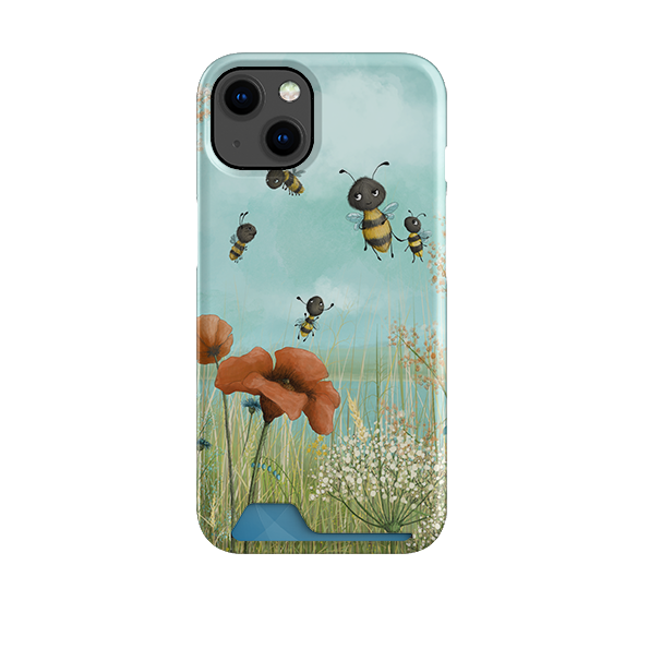 Flower Field By Maja Lindberg Case and Card Case