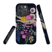 iPhone MagSafe Tough Case - Flower Hand By Bex Parkin