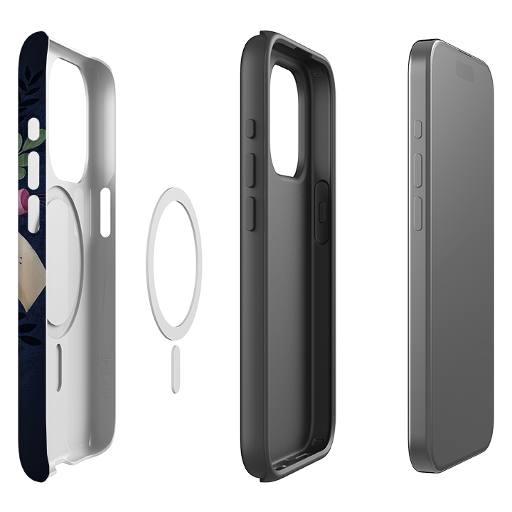 iPhone MagSafe Tough Case - Flower Hand By Bex Parkin