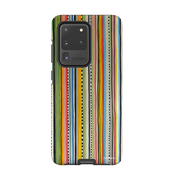 Samsung Tough Case - Flower Patch Stripe By Sarah Campbell