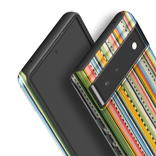 Google Tough Case -  Flower Patch Stripe By Sarah Campbell