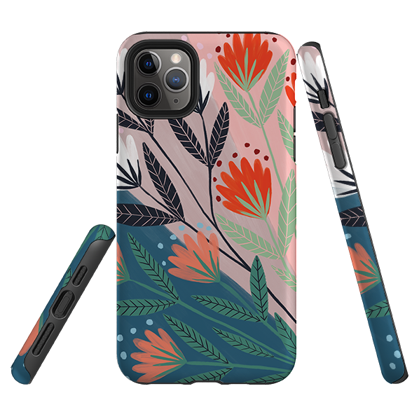 iPhone Tough Case - Flower By Lee Foster Wilson