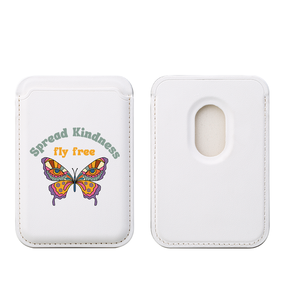 Fly Free MagSafe Wallet- White
