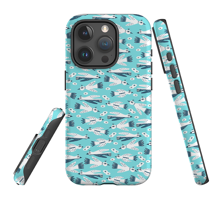iPhone Tough Case - Flying Birds By Gabriela Larios