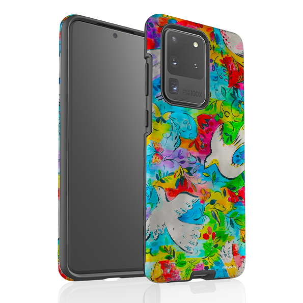 Samsung Tough Case - Flying Doves By Sarah Campbell