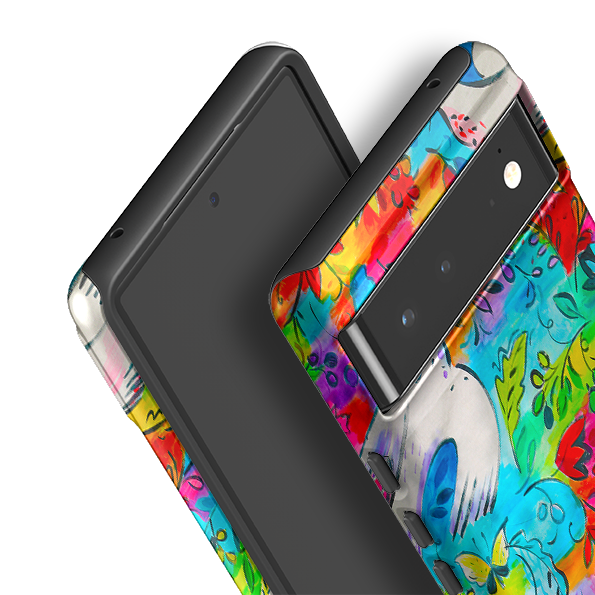 Google Tough Case -  Flying Doves By Sarah Campbell