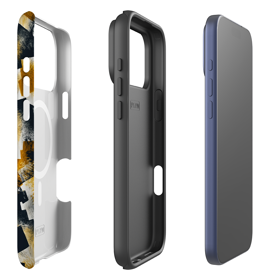 iPhone MagSafe Tough Case - Foil Abstract