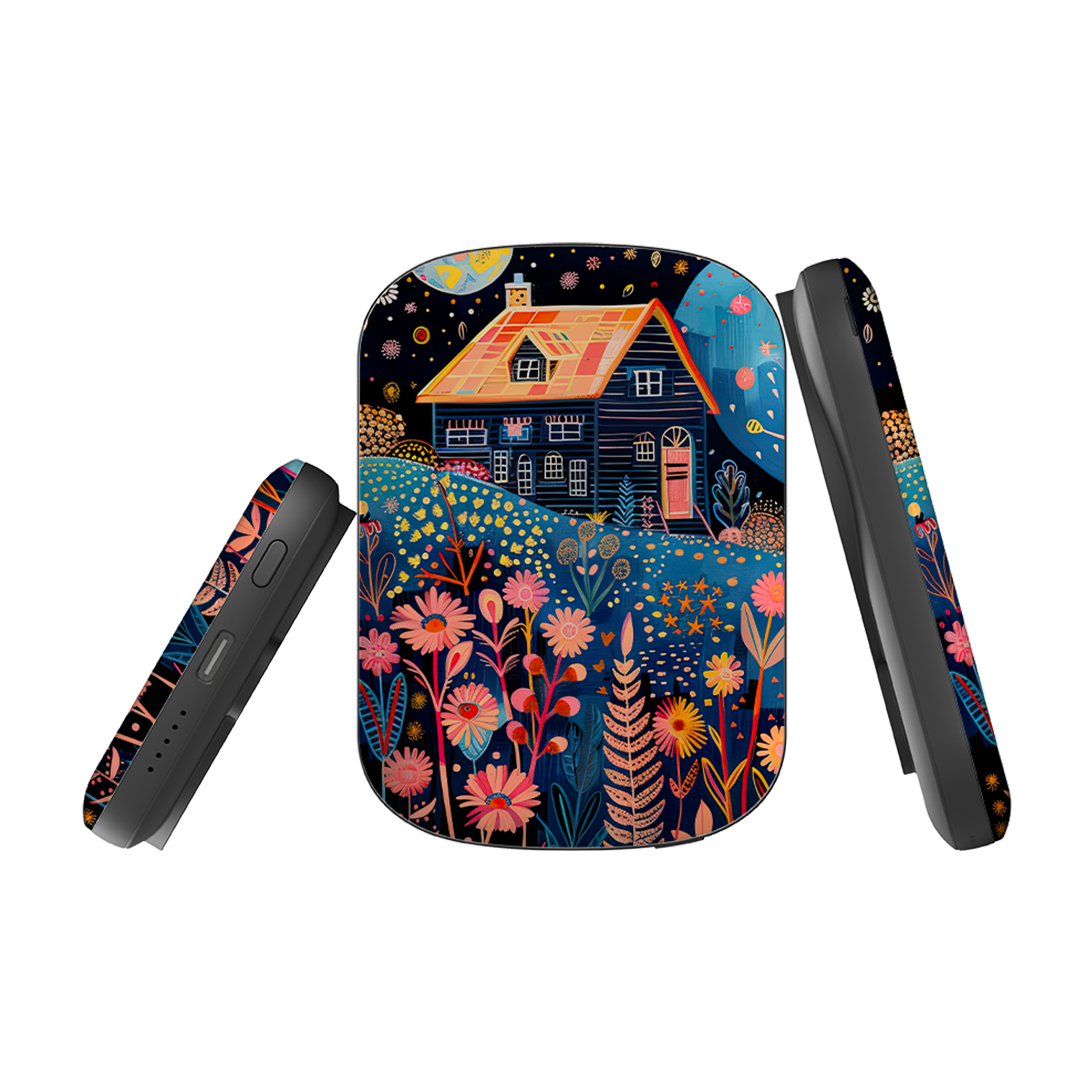 MagSafe Power Bank - Folk Art House V