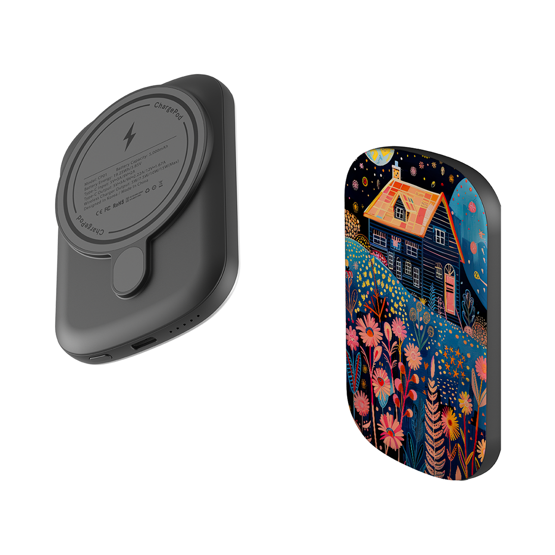 MagSafe Power Bank - Folk Art House V