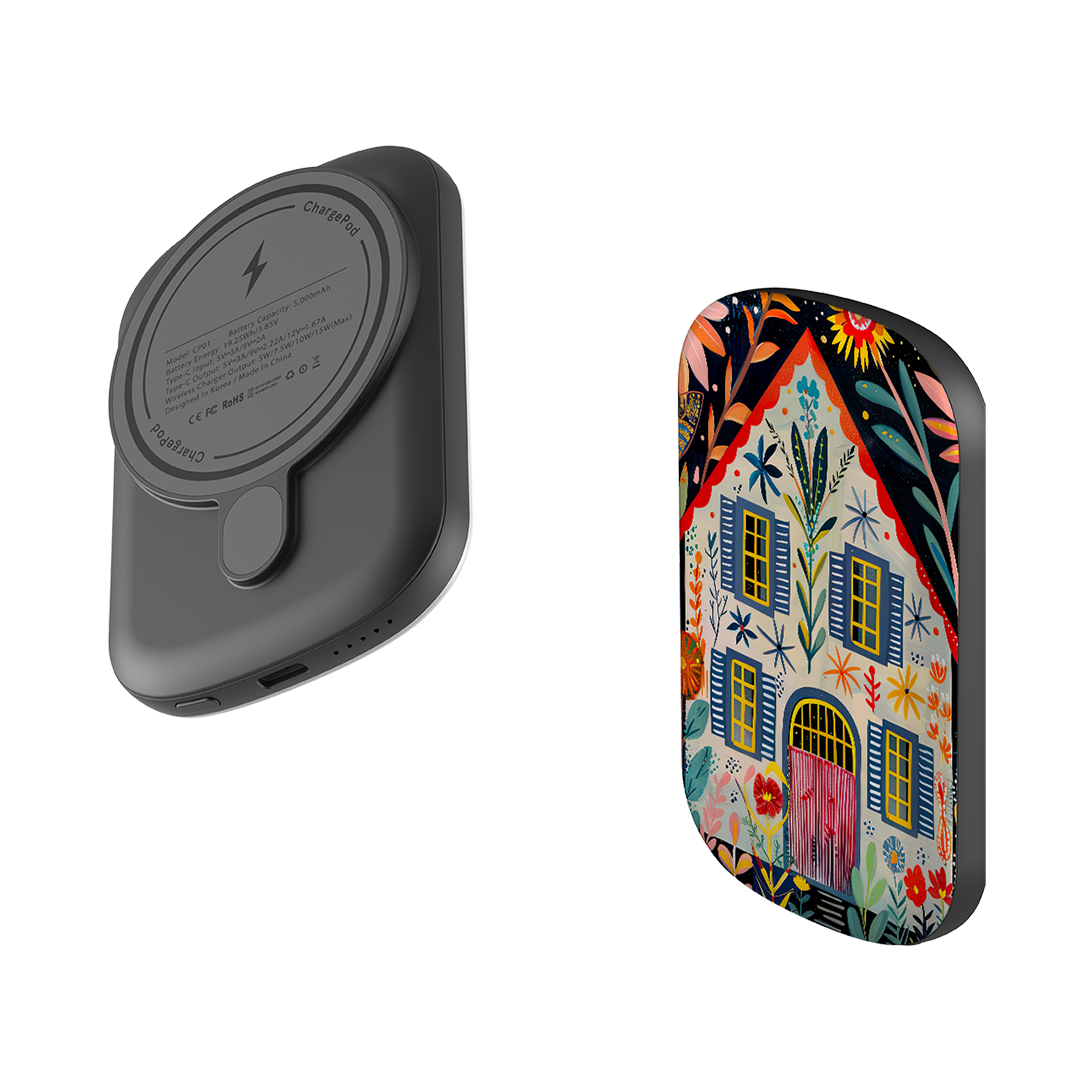 MagSafe Power Bank - Folk Art House X
